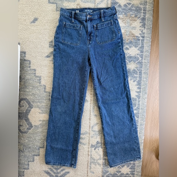J.Crew Slim Wide Leg Jean - Picture 2 of 5